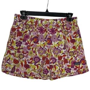 Girls Patagonia baggies shorts size xl 14 bird floral